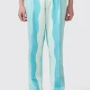 Alvaro Oversized Blue Cotton Trousers