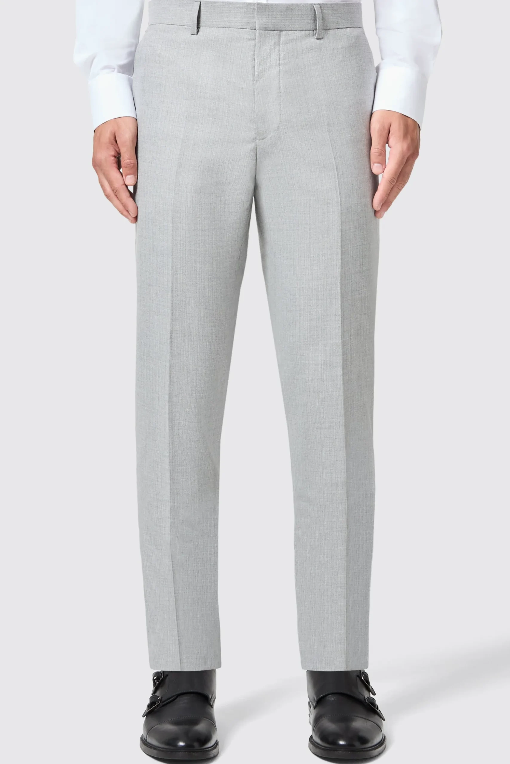 Atkinson Slim Fit Grey Trousers