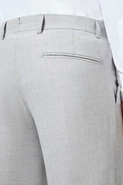 Atkinson Slim Fit Grey Trousers