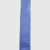 Bowie Blue Knitted Tie