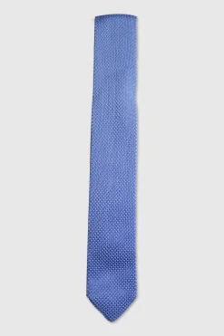 Bowie Blue Knitted Tie