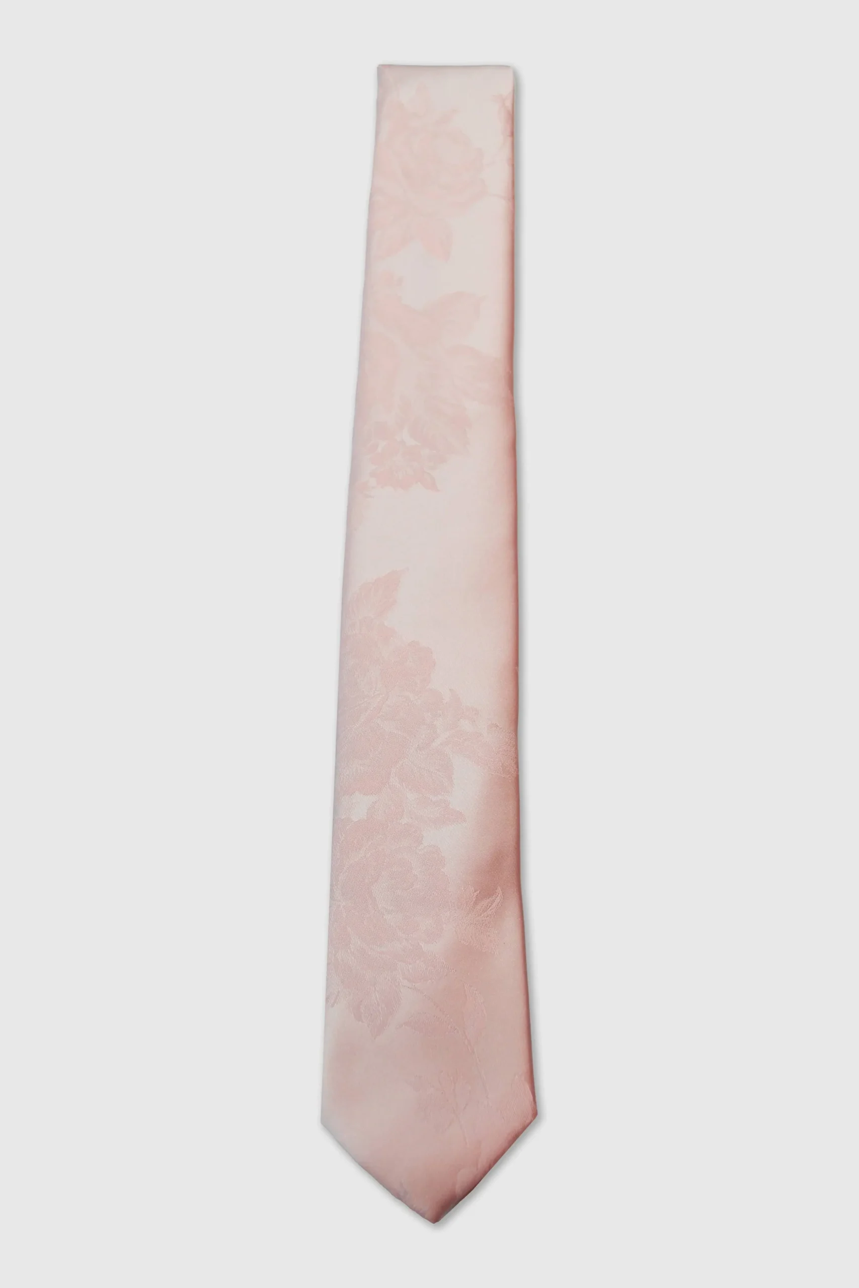 Braxas Pink Floral Tie And Hank Set