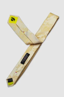 Braxas Yellow Floral Tie And Hank Set