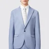 Buscot Slim Fit Blue Jacket