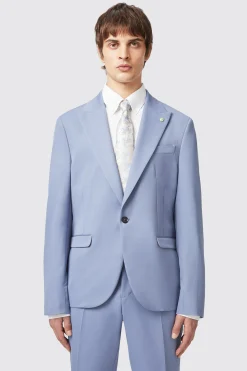 Buscot Slim Fit Blue Jacket