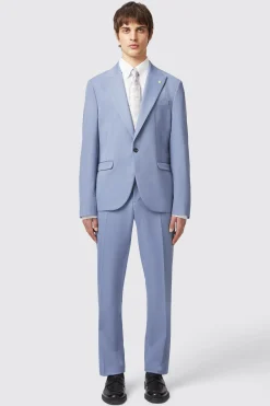 Buscot Slim Fit Blue Jacket