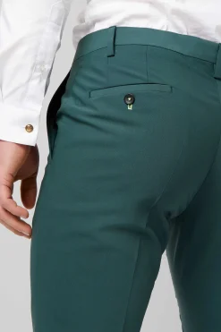 Buscot Slim Fit Forest Green Trousers