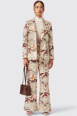 Calthia Slim Fit Neutral Trouser