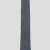 Darius Blue Prince Of Wales Check Tie