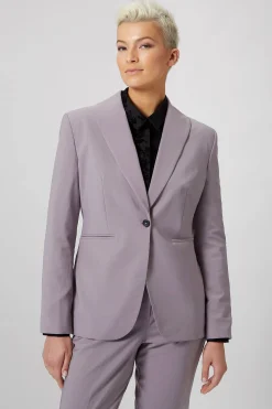 Eliza Skinny Fit Lilac Jacket