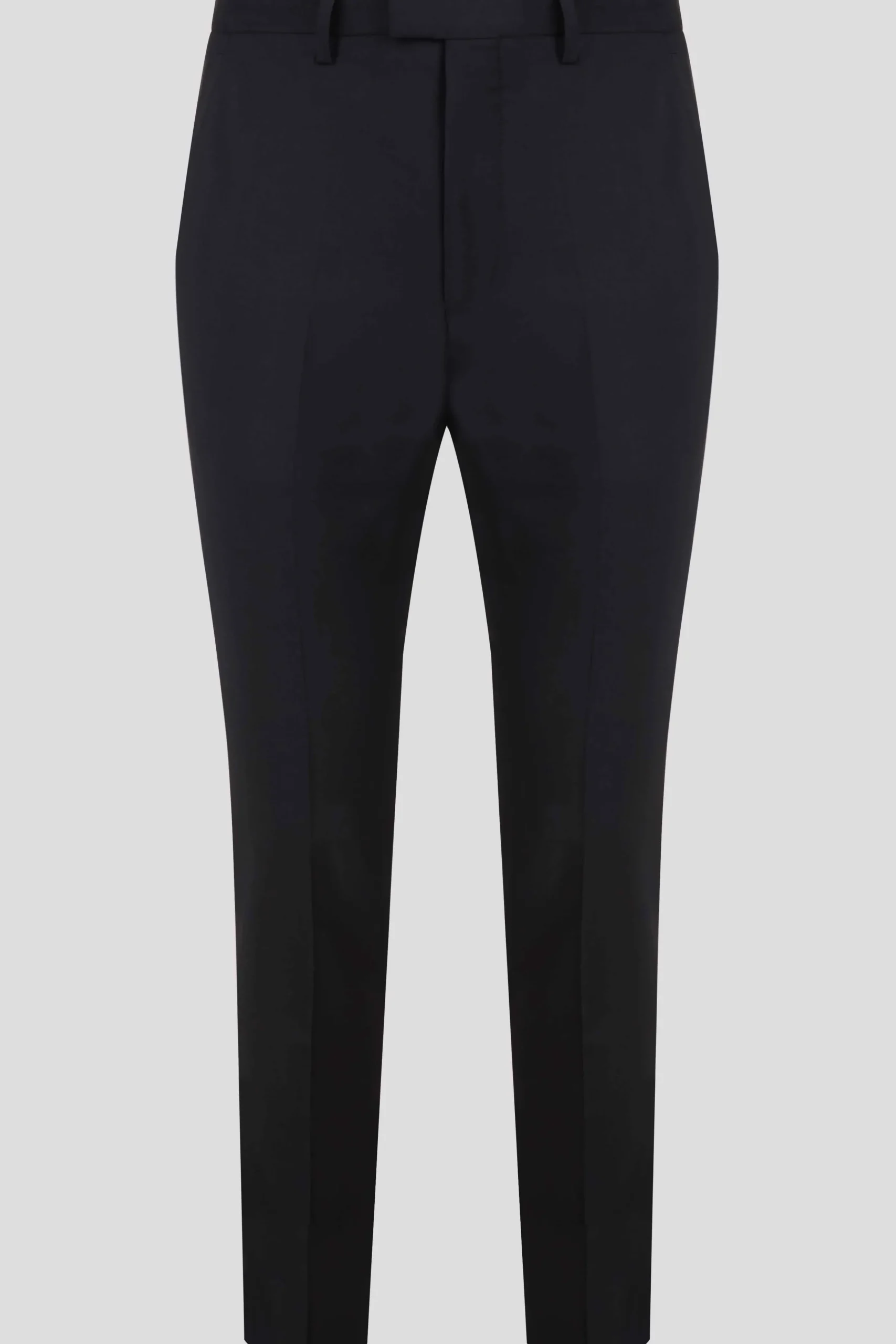 Ellroy Skinny Fit Black Wool Trousers