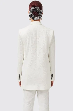 Fiore Slim Fit White Suit