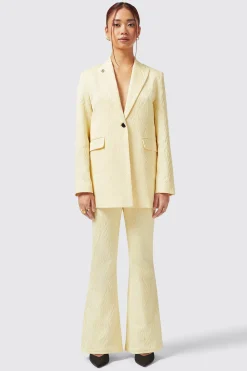 Fiore Slim Fit Yellow Suit