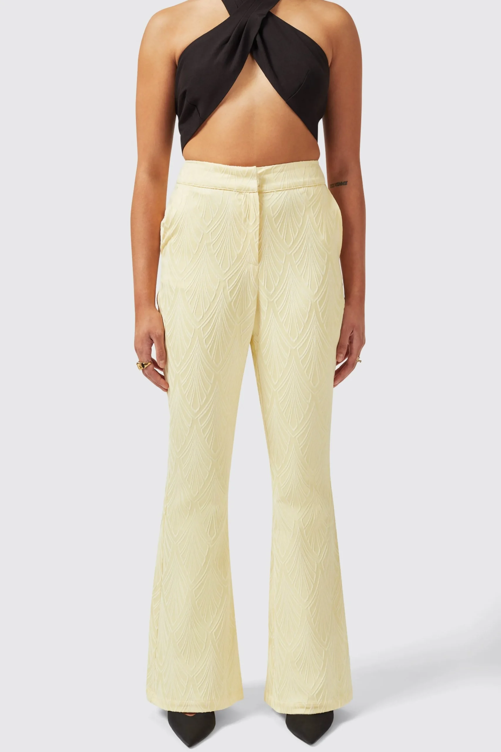 Fiore Slim Fit Yellow Suit