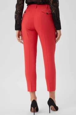 Gehry Skinny Fit Red Trousers
