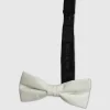 Goth White Bow Tie