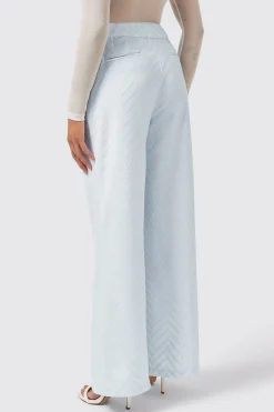 Iris Slim Fit Blue Trouser