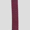 Jagger Tie Burgundy Spot