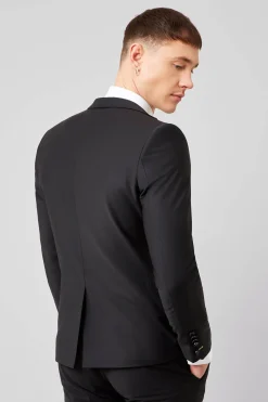 Kingdon Skinny Fit Black Dinner Jacket