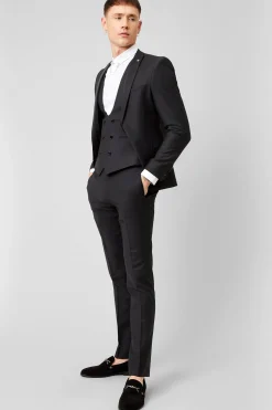 Kingdon Skinny Fit Black Dinner Jacket