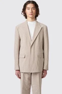 Maldini Oversized Brown Check Jacket