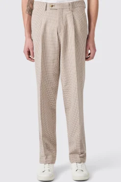 Maldini Oversized Brown Check Suit