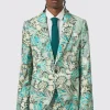 Morris Slim Fit Floral Green Jacket