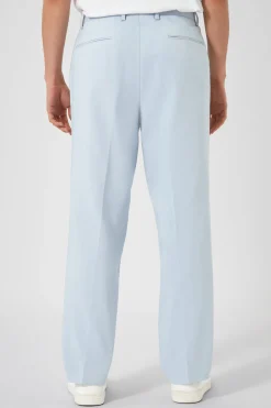 Pierre Oversized Blue Cotton Trousers