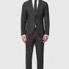 Priory Skinny Fit Suit Charcoal Suit