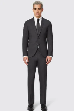 Priory Skinny Fit Suit Charcoal Suit