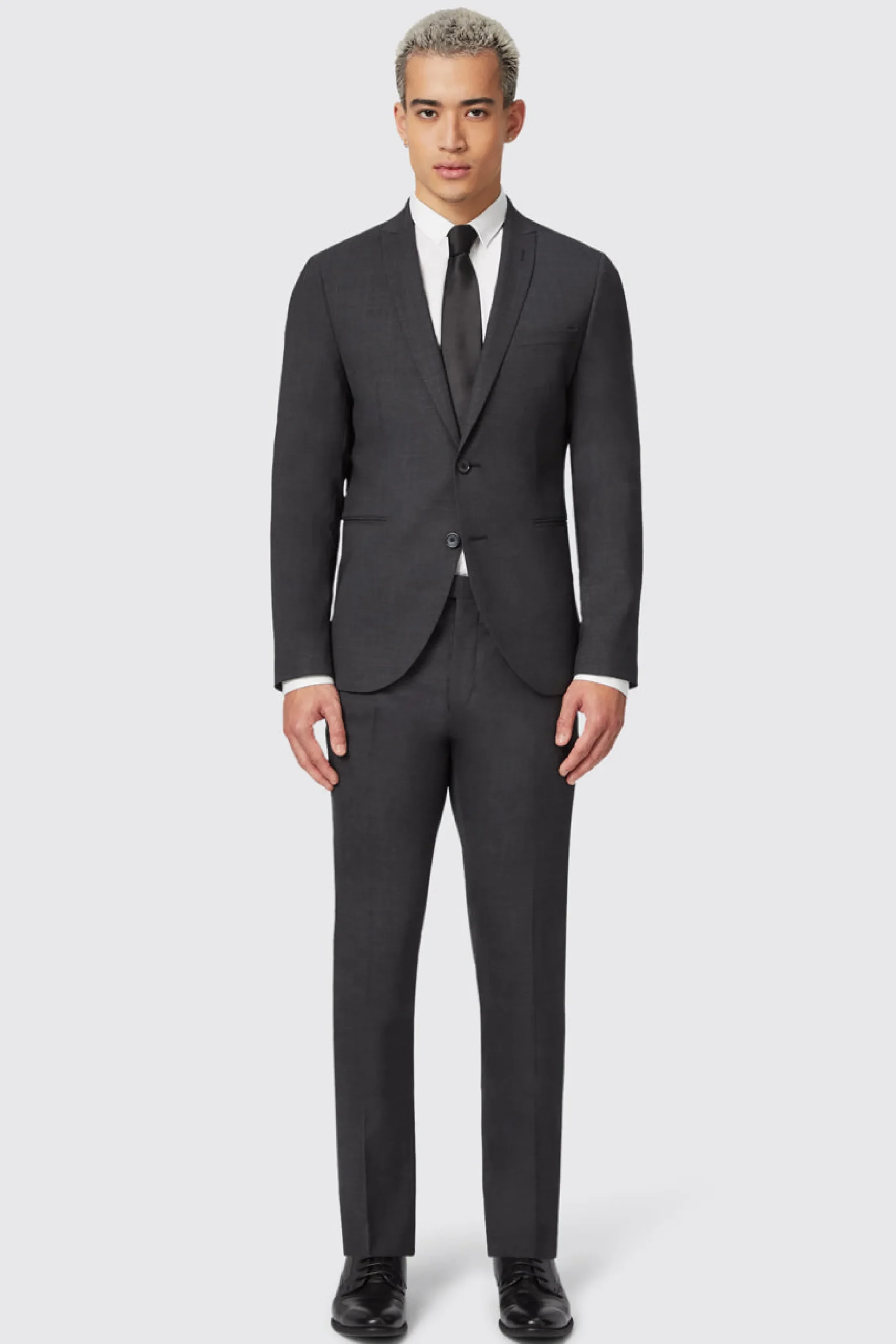 Priory Skinny Fit Suit Charcoal Jacket