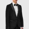 Sylvester Skinny Fit Black Velvet Tuxedo Jacket